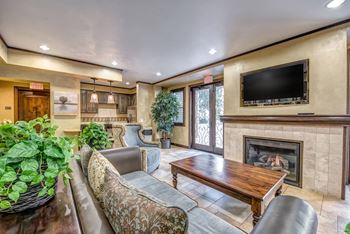 Clubhouse seating area